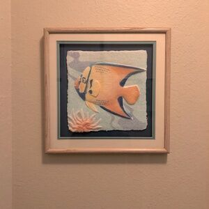 Framed Fiji Graphics Tropical Art